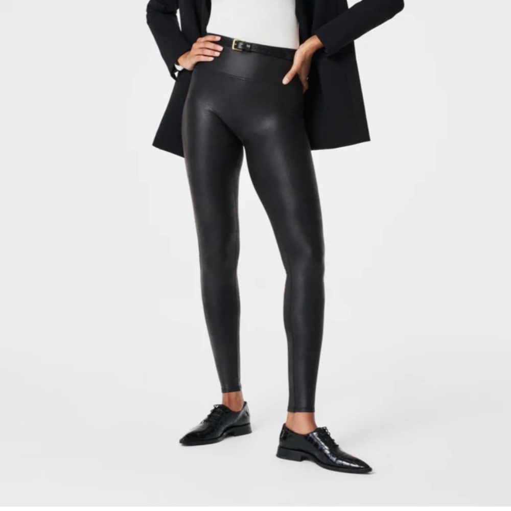 Spanx Faux Leather Leggings